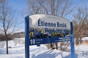 Étienne Brûlé Park is located on the east side of the Humber River within easy walking distance of old Mill Toronto. Jaan Pill photo