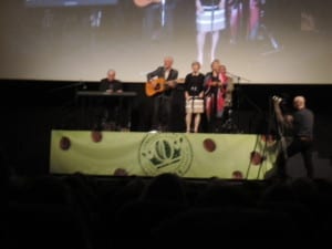 The Bells performed three songs at the conclusion of the April 24, 2015 Toronto premiere of the documentary. Jaan Pill photo