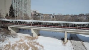 The TTC subway stops at the Old Mill subway station,  which is a very short walk from Old Mill Toronto. Jaan Pill photo