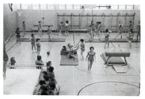 Gym Class at MCHS: Source: MCHs 1962-63 yearbook