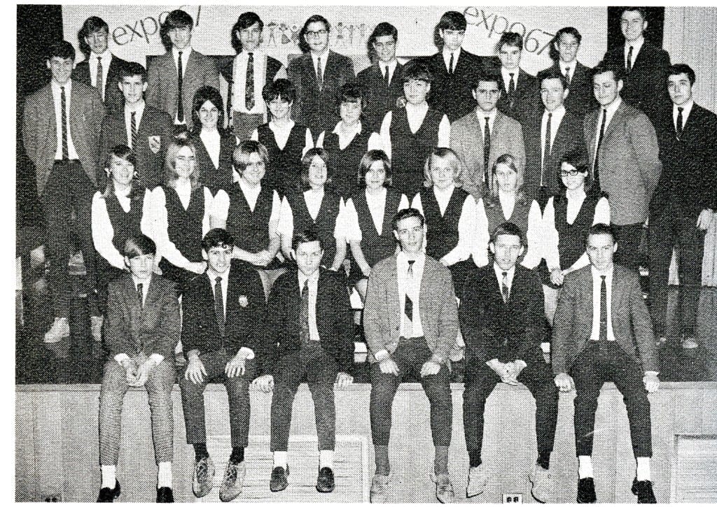 1966-67 Class Presidents. Source: MCHS 1966-67 yearbook