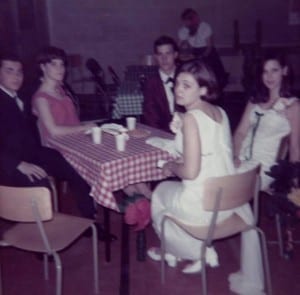 Pam and Irene at the Grad Dance 1968