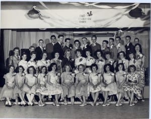 1960 Grade 7 Graduation Party Picture. Source: Ian Roach