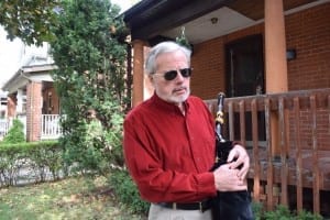 Scott Munro (MCHS '63) will play Amazing Grace on the bagpipes prior to our Humber Dinner Buffet, who starts around 7:30 pm on Saturday, Oct. 17, 2015 at the Humber Room at old Mill Toronto. Jaan Pill photo