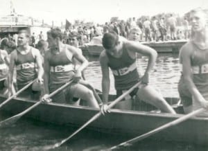 962 Juvenile War Canoe at Ottawa. Photo source: Nikki King