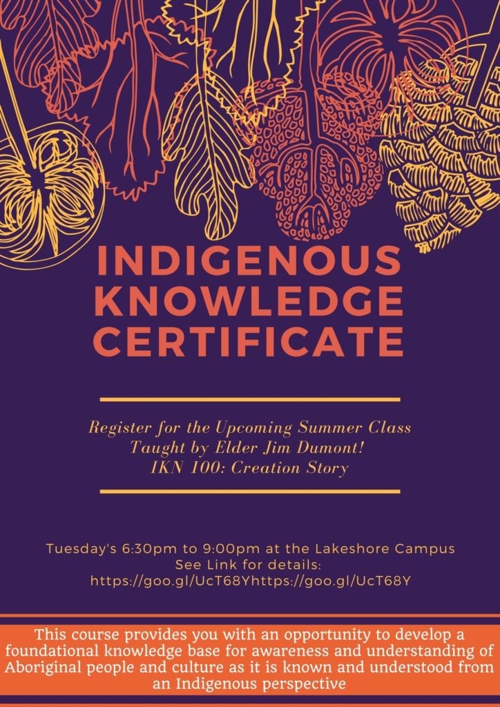 Indigenous Knowledge Certificate