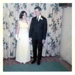 Pam Ireland and Bob May, 1968
