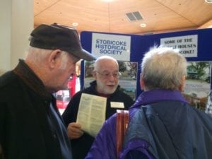 Etobicoke Historical Society display, Feb. 7, 2017. Jaan Pill photo