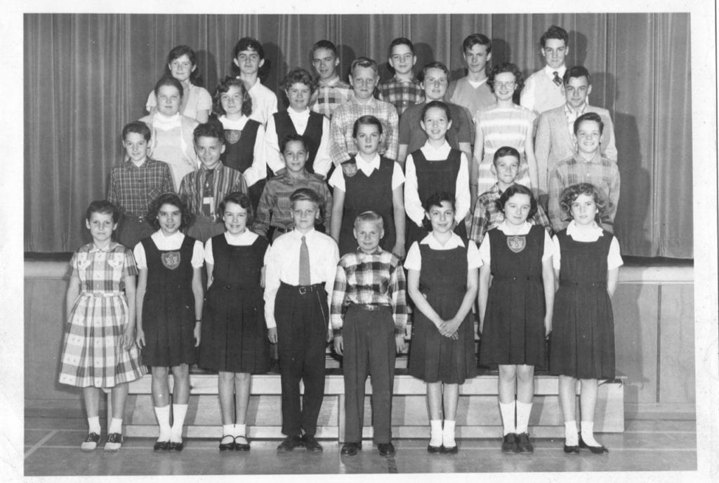 1958 June Laurentide school Grade 6. 