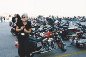 1999 - Joëlle King in Sturgis